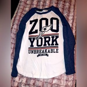 Zoo York Youth Boys long sleeved shirt Size Youth Medium